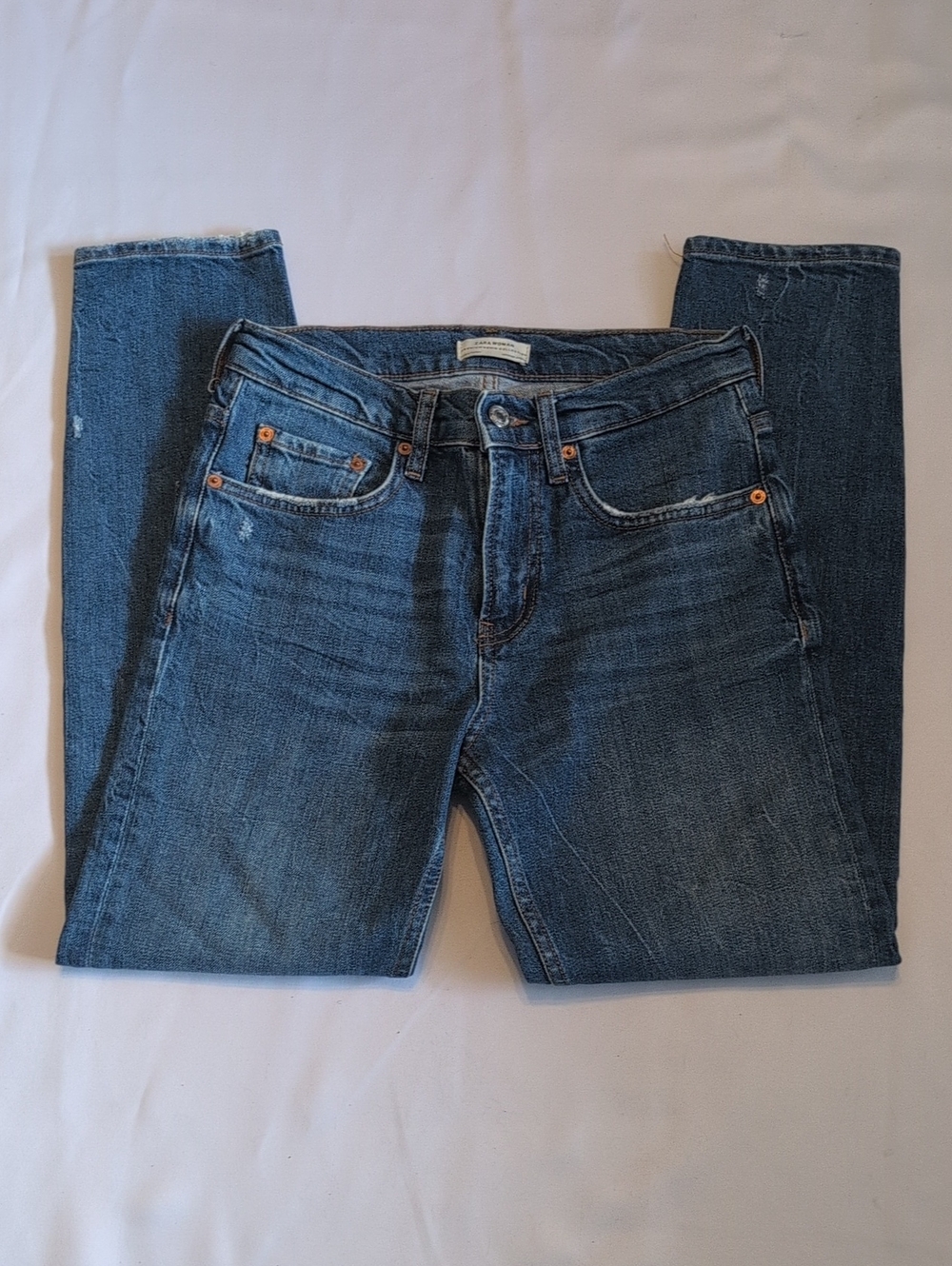 Zara Women Straight Leg Jeans